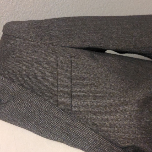 Banana Republic Factory Brown Blazer with Herringbone Pattern - Picture 4 of 9